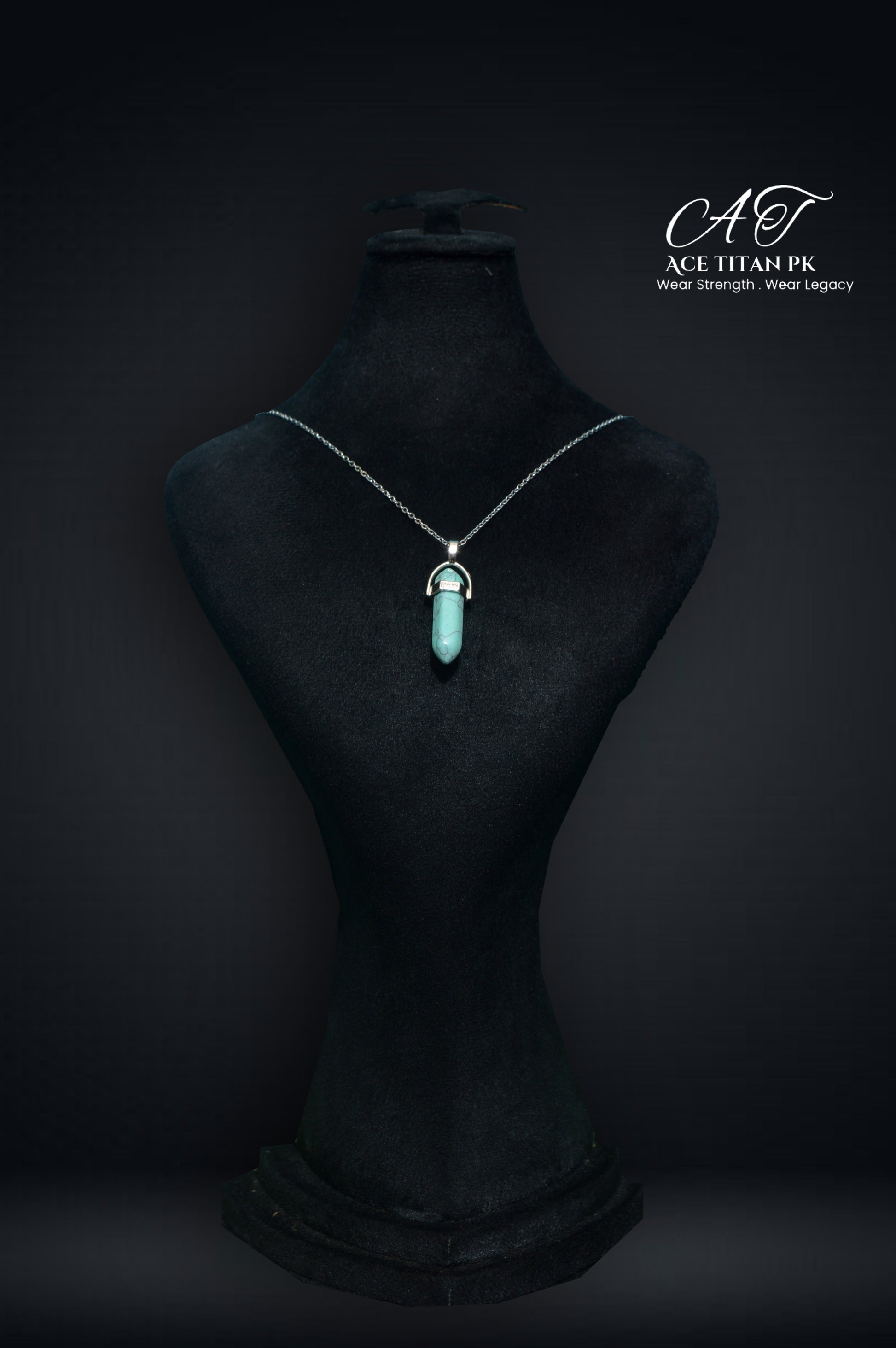Turquoise Point Pendant Necklace – ACE TITAN PK